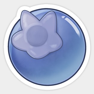 Lone Blueberry Sticker